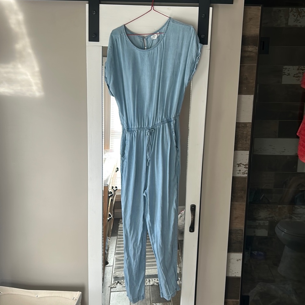 Denim jumpsuit